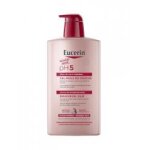 Eucerin ph5 gel - huile de douche 1 l - flacon - pompe 1000 ml