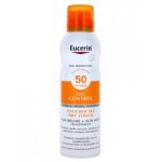 Eucerin sun protection oil control brume transparente spray spf50 200 ml - flacon - arosol 200 ml