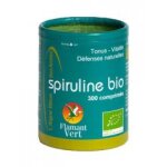 Flamant vert spiruline bio 300 comprims de 500 mg - pot 300 comprims