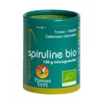 Flamant vert spiruline bio microgranules 120 grammes - pot 120 g