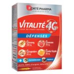 Fort pharma vitalit 4g dfenses 20 ampoules - bote 20 ampoules de 10 ml