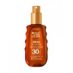 Garnier ambre solaire ideal bronze huile protectrice spf30 150 ml - flacon - pompe 150 ml