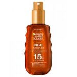 Garnier ambre solaire ideal bronze huile protectrice sublimatrice spf15 150 ml - flacon - pompe 150 ml ...