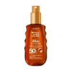 Garnier ambre solaire ideal bronze huile protectrice sublimatrice spf50 + 150 ml - spray 150 ml