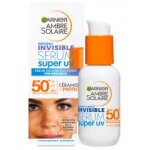 Garnier ambre solaire invisible srum super uv spf50 + 30 ml - flacon - pompe 30 ml