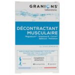 Granions dcontractant musculaire 60 comprims - bote 60 comprims