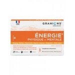 Granions nergie physique et mentale 30 ampoules - bote 30 ampoules