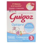 Guigoz optipro 3 lait de croissance ds 1 an 1, 2 kg - sachet 1, 2 kg