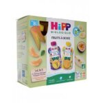 Hipp fruits  boire ds 8 mois bio 8 gourdes de 90 ml - bote 8 gourdes de 90 ml