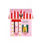 Inuwet coffret baume  lvres 3, 5 g + vernis parfum  l'eau papaye 5 ml - coffret 2 produits