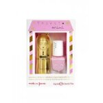 Inuwet coffret baume  lvres 3, 5 g + vernis parfum  l'eau pastque 5 ml - coffret 2 produits