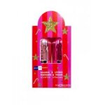 Inuwet duo deluxe m�tal baume � l�vres parfum�s stars sorbet framboise & pomme d'amour 2 x 3, 5 g - coffret ...