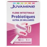 Juvamine probiotiques ultra 20 milliards 10 sticks - bote 10 sticks
