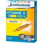 Juvamine vitamine d 20 ampoules - bote 20 ampoules de 5 ml