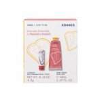 Korres crme mains hydratante peony rose 50 ml + korres stick  lvres teint raisin mditerranen 4, ...