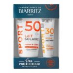 Laboratoires de biarritz sport lait solaire spf50 visage et corps bio 50 ml + baume  lvres spf30 bio ...