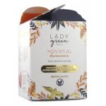 Lady green savon soin nourrissant bio 100 g + ponge konjac rose - kit savon + ponge
