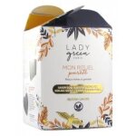 Lady green savon soin purifiant bio 100 g + ponge konjac charbon de bambou - kit savon + ponge