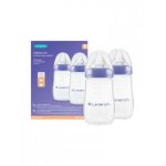 Lansinoh natural wave 2 biberons 3 mois et + 240 ml - bote 2 biberons de 240 ml