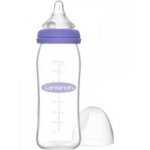 Lansinoh natural wave biberon verre dbit moyen 240 ml - bote 1 biberon de 240 ml