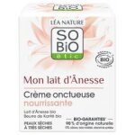 L�a nature so bio �tic mon lait d'�nesse cr�me onctueuse nourrissante bio 50 ml - pot 50 ml