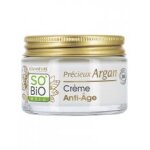 La nature so bio tic prcieux argan crme anti - ge bio 50 ml - pot 50 ml