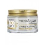 La nature so bio tic prcieux argan crme nutritive perles d'argan peaux matures bio 50 ml - pot 50 ...