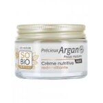 L�a nature so bio �tic pr�cieux argan cr�me nutritive redensifiante nuit peaux matures bio 50 ml - pot ...