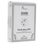 Lhbeauty savon masque au lait de chvre bio & huile d'amande douce 100 g - pain 100 g