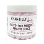 Lov'frog chantilly karit - rose musque - amande douce bio 200 ml - pot 200 ml