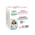 Love & green culottes hypoallerg�niques 26 culottes taille 6 ( + 16 kg) - paquet 26 couches - culottes ...