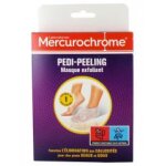 Mercurochrome pedi - peeling masque exfoliant 1 paire - bote 1 paire