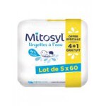 Mitosyl lingettes à l'eau lot de 4 x 60 lingettes + 60 lingettes offertes - lot 5 x 60 lingettes Mitosyl lingettes à l'eau lot de 4 x 60 lingettes + 60 lingettes offertes - lot 5 x 60 lingettes