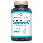 N2 natural nutrition symbiotics 150 probiotiques pr�biotiques et zinc 60 capsules - pot 90 capsules