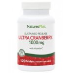 Natures plus ultra cranberry 1000 mg 120 comprim�s - pot 120 comprim�s