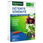 Naturland détente sérénité bio 20 ampoules de 10 ml - boîte 20 ampoules de 10 ml Naturland détente sérénité bio 20 ampoules de 10 ml - boîte 20 ampoules de 10 ml