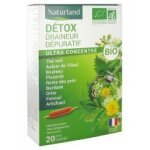 Naturland d�tox draineur d�puratif bio 20 ampoules buvables de 10 ml - bo�te 20 ampoules de 10 ml