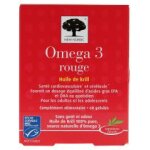 New nordic omega 3 rouge 60 g�lules - bo�te 60 g�lules de 0, 6 g