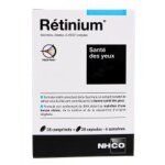 Nhco r�tinium sant� des yeux 28 comprim�s + 28 capsules - bo�te 28 comprim�s + 28 capsules