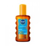 Nivea sun protect & bronze huile sèche solaire spf20 200 ml - spray 200 ml Nivea sun protect & bronze huile sèche solaire spf20 200 ml - spray 200 ml