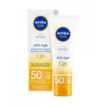 Nivea sun uv face anti - Âge q10 solaire spf50 50 ml - tube 50 ml Nivea sun uv face anti - Âge q10 solaire spf50 50 ml - tube 50 ml