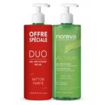 Noreva actipur gel dermo - nettoyant lot de 2 x 400 ml - lot 2 x 400 ml Noreva actipur gel dermo - nettoyant lot de 2 x 400 ml - lot 2 x 400 ml