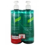 Noreva exfoliac gel moussant doux lot de 2 x 400 ml - lot 2 x 400 ml