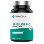 Novoma spiruline sche  froid bio 500 comprims - pot 500 comprims