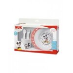 Nuk coffret de vaisselle disney baby 9 mois et + - coffret vaisselle
