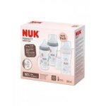 Nuk perfect match 3 biberons 260 ml 3 mois et + - coffret 3 biberons de 260 ml