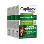 Nutreov capileov cheveux & ongles fortifiant 4en1 3 x 30 glules - lot 3 x 30 glules