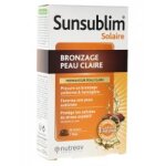 Nutreov sunsublim bronzage peau claire 28 capsules - bote 28 capsules