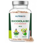 Nutri&co; rhodiola bio 60 g�lules - pot 60 g�lules