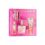 Nuxe coffret no�l la f�te en rose - coffret 3 produits + 1 bougie